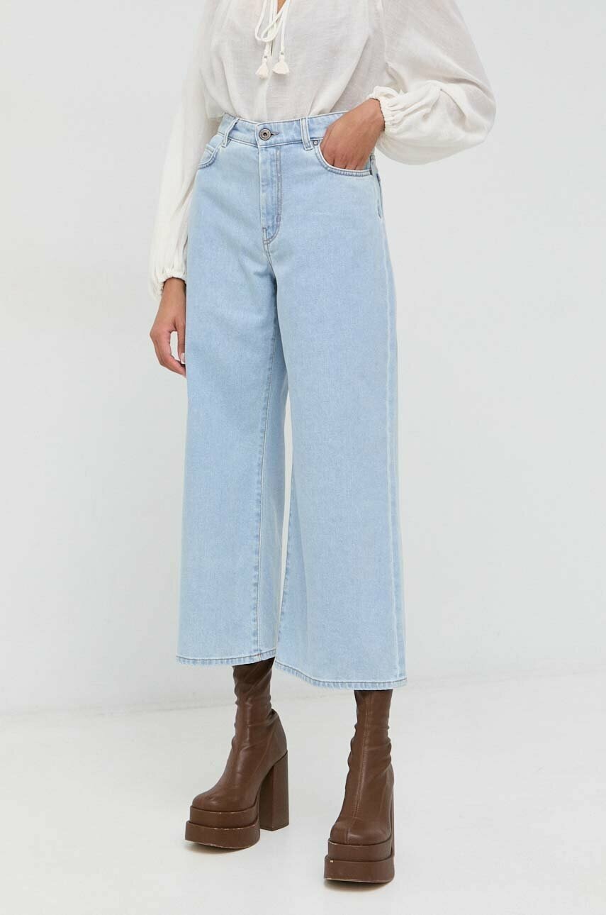 

Дънки Weekend Max Mara с висока талия, Син