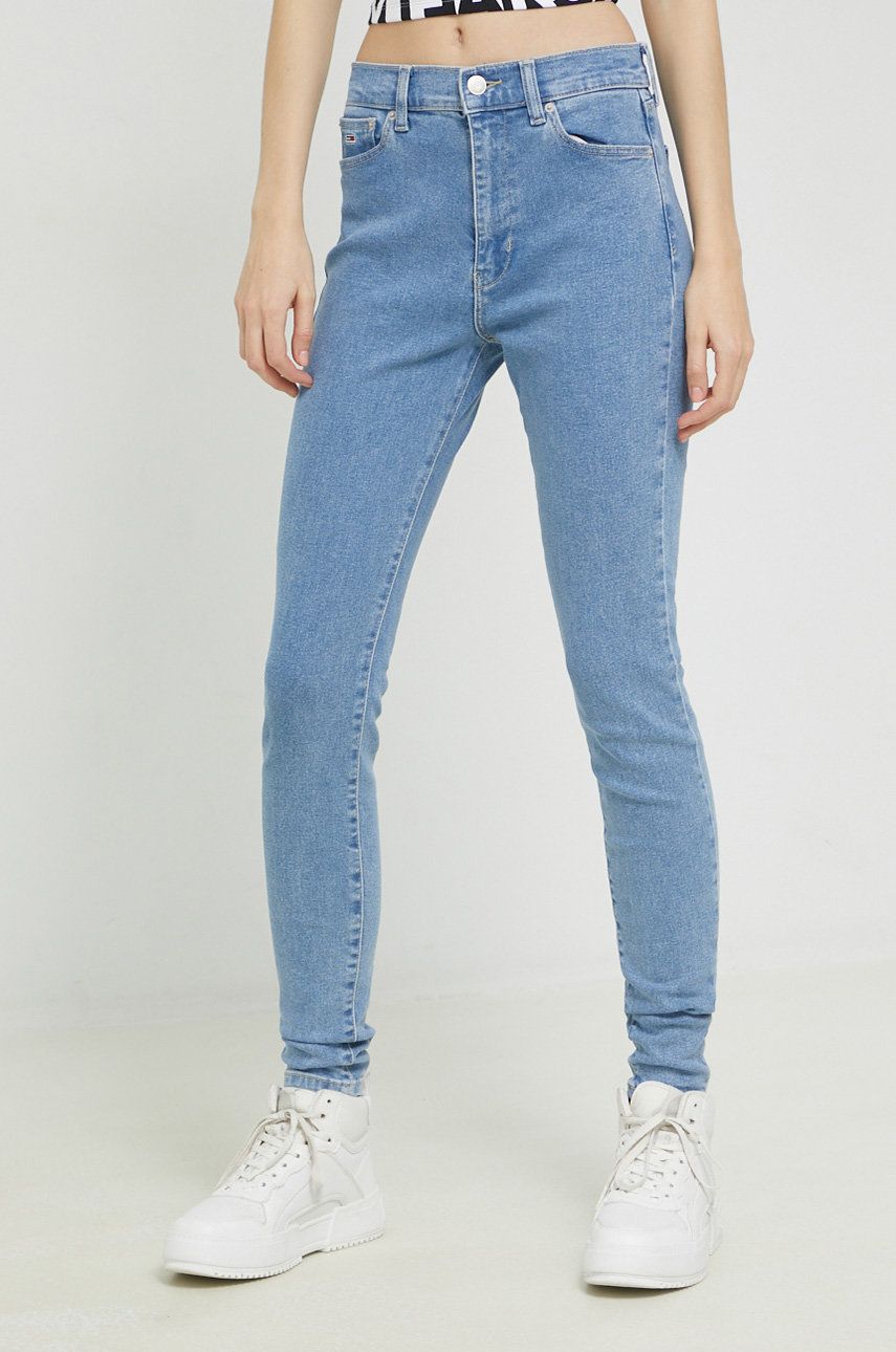 Tommy Jeans jeansi Sylvia femei high waist Pret Mic answear.ro imagine noua gjx.ro
