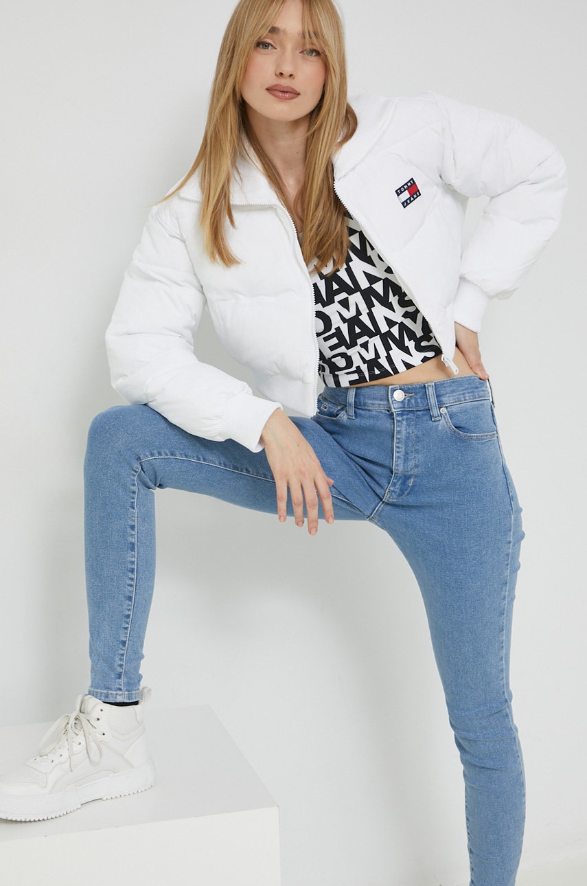

Джинсы Tommy Jeans Sylvia женские высокая посадка