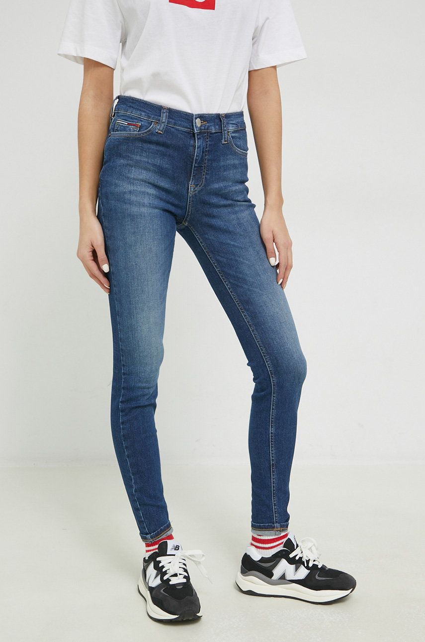 Tommy Jeans jeansi Nora femei medium waist Pret Mic answear.ro imagine noua gjx.ro