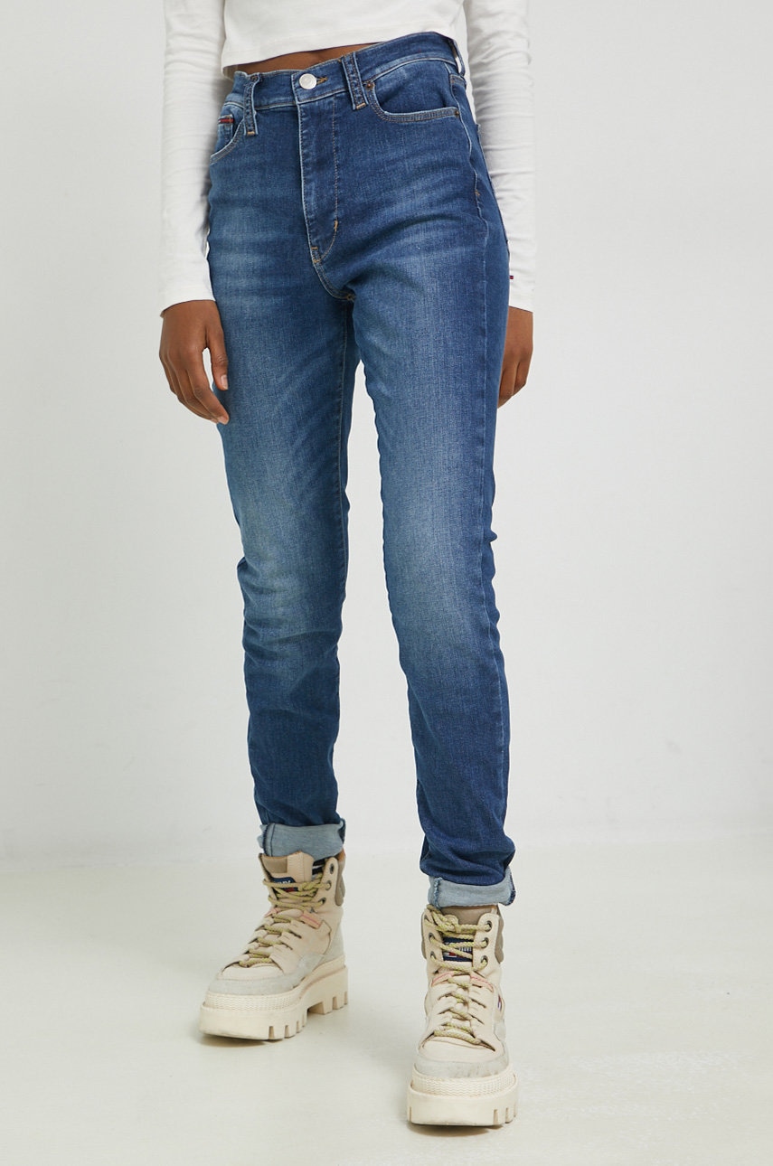 Tommy Jeans jeansi femei high waist