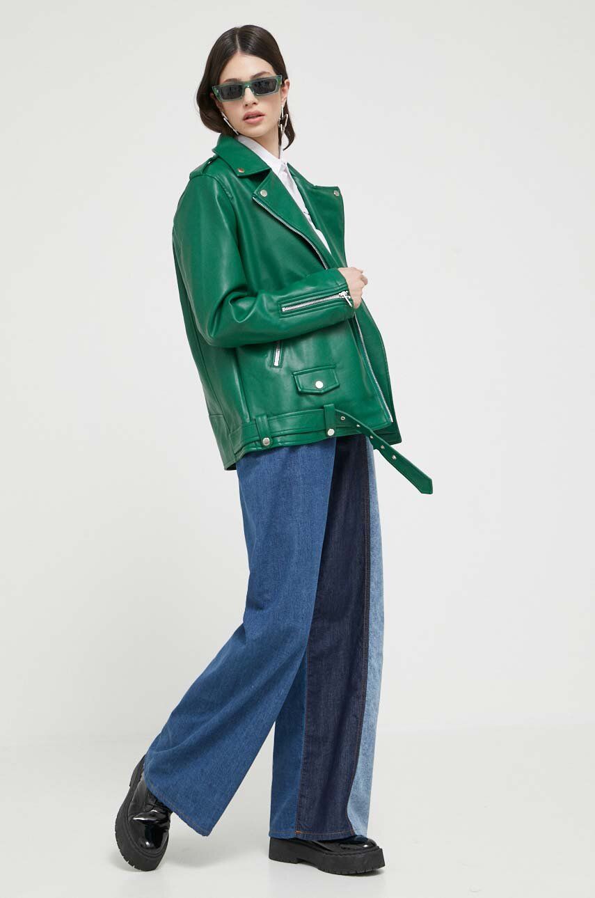 Love Moschino jeansi femei high waist 2023 ❤️ Pret Super answear imagine noua 2022