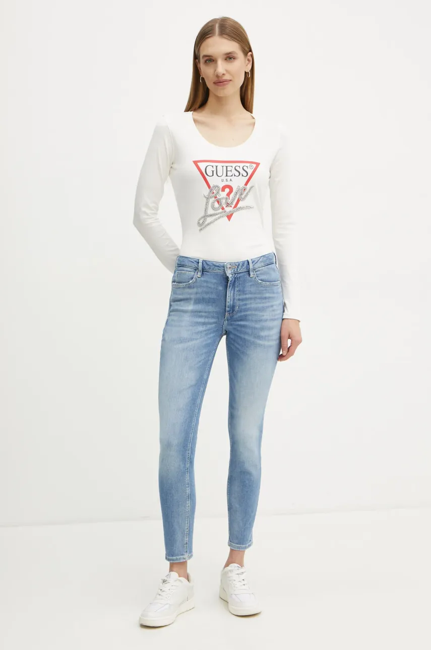 Джинсы Guess женские высокая посадка Джинсы Guess женские высокая посадка
