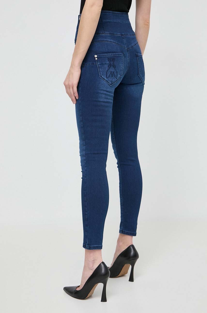 Τζιν παντελόνι Patrizia Pepe χρώμα: ναυτικό μπλε φωτογραφία