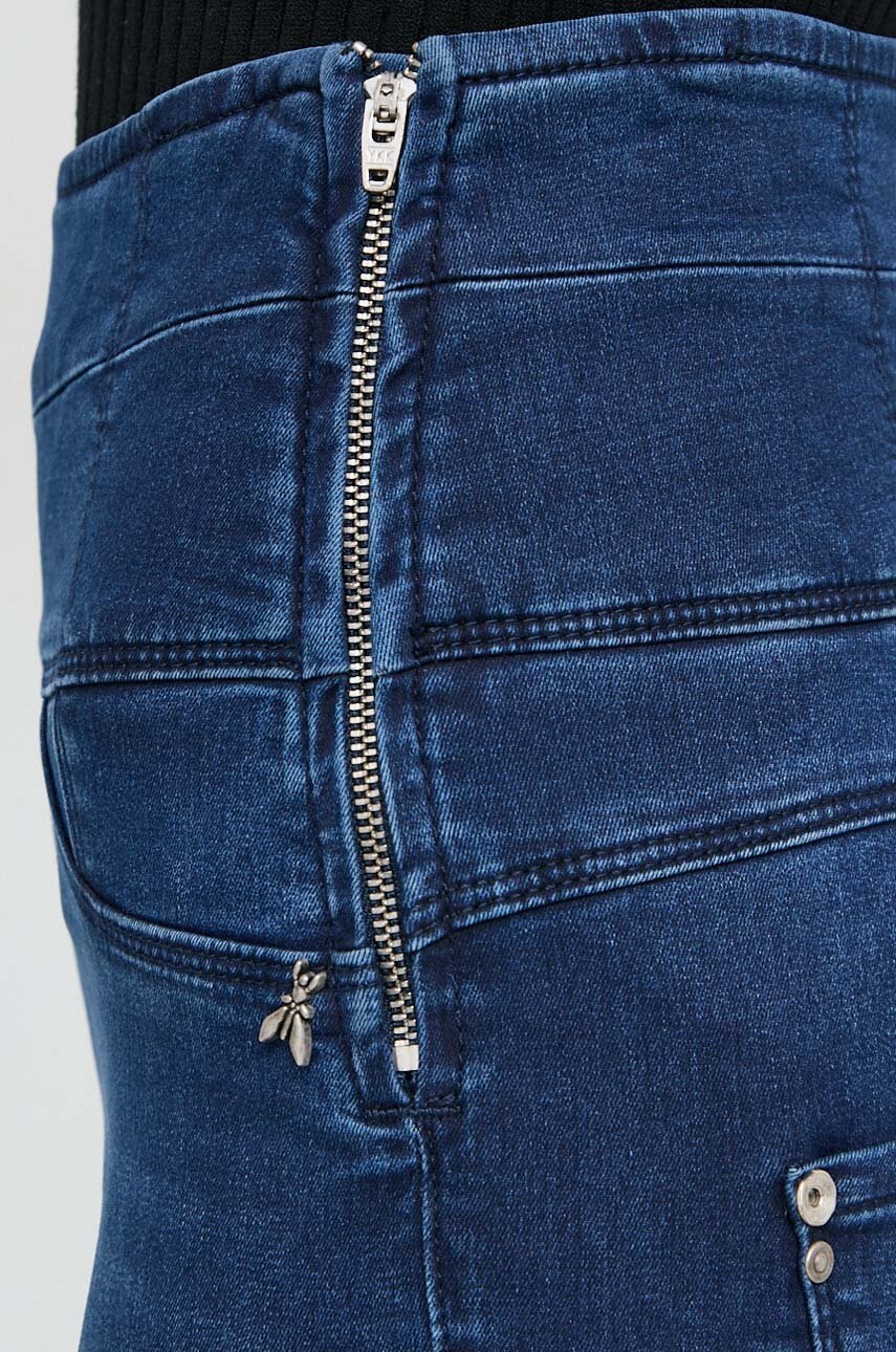 Τζιν παντελόνι Patrizia Pepe χρώμα: ναυτικό μπλε φωτογραφία