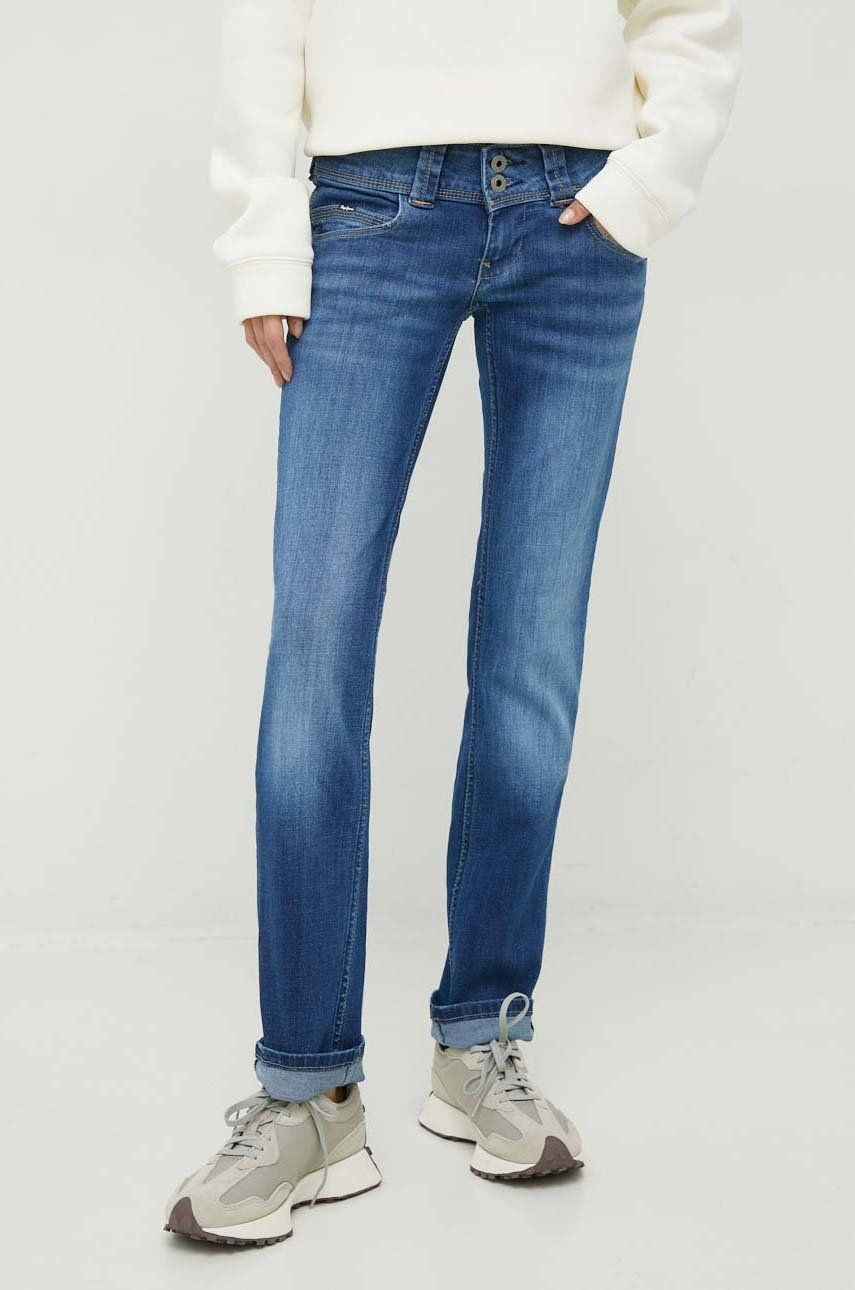 Pepe Jeans jeansi Venus femei high waist answear.ro