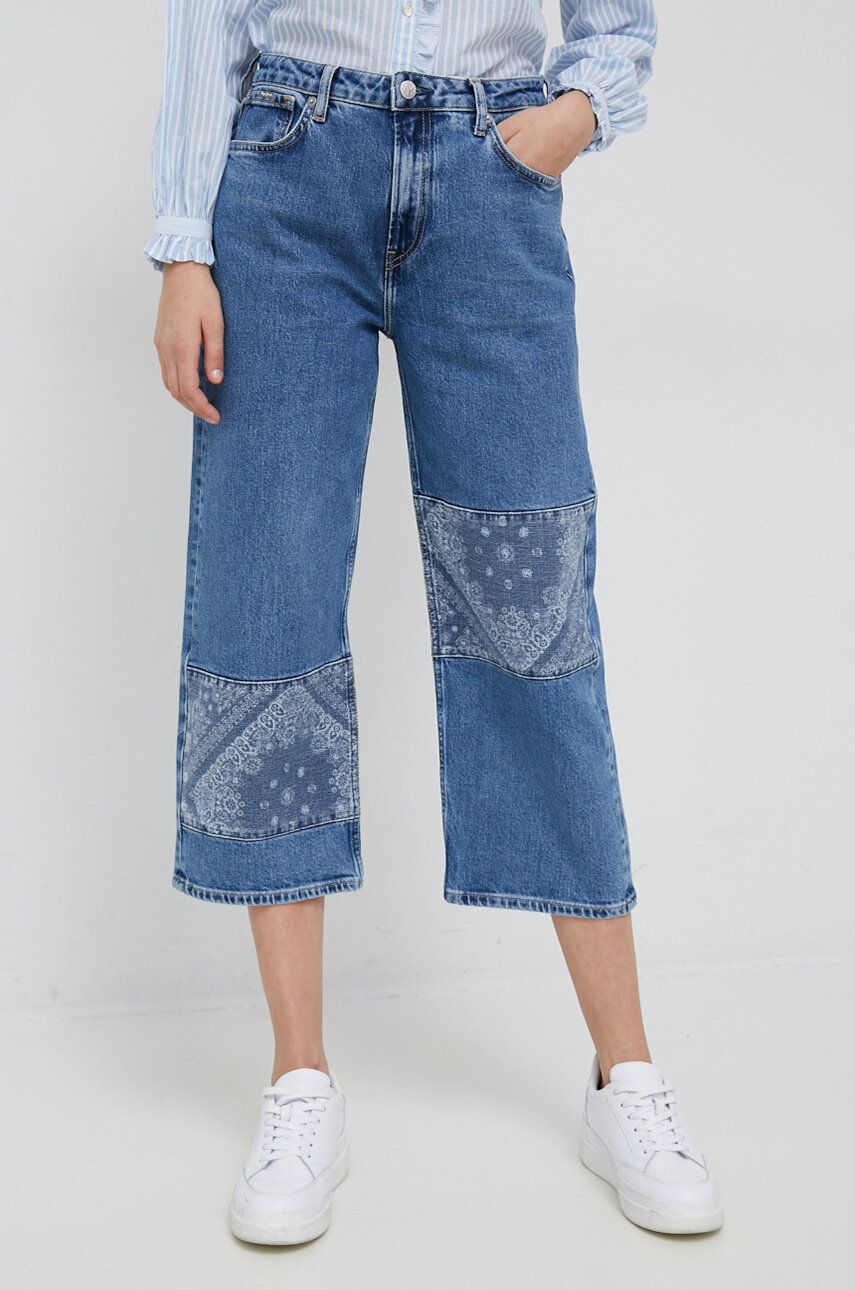 Pepe Jeans jeansi Ani Bandani femei medium waist