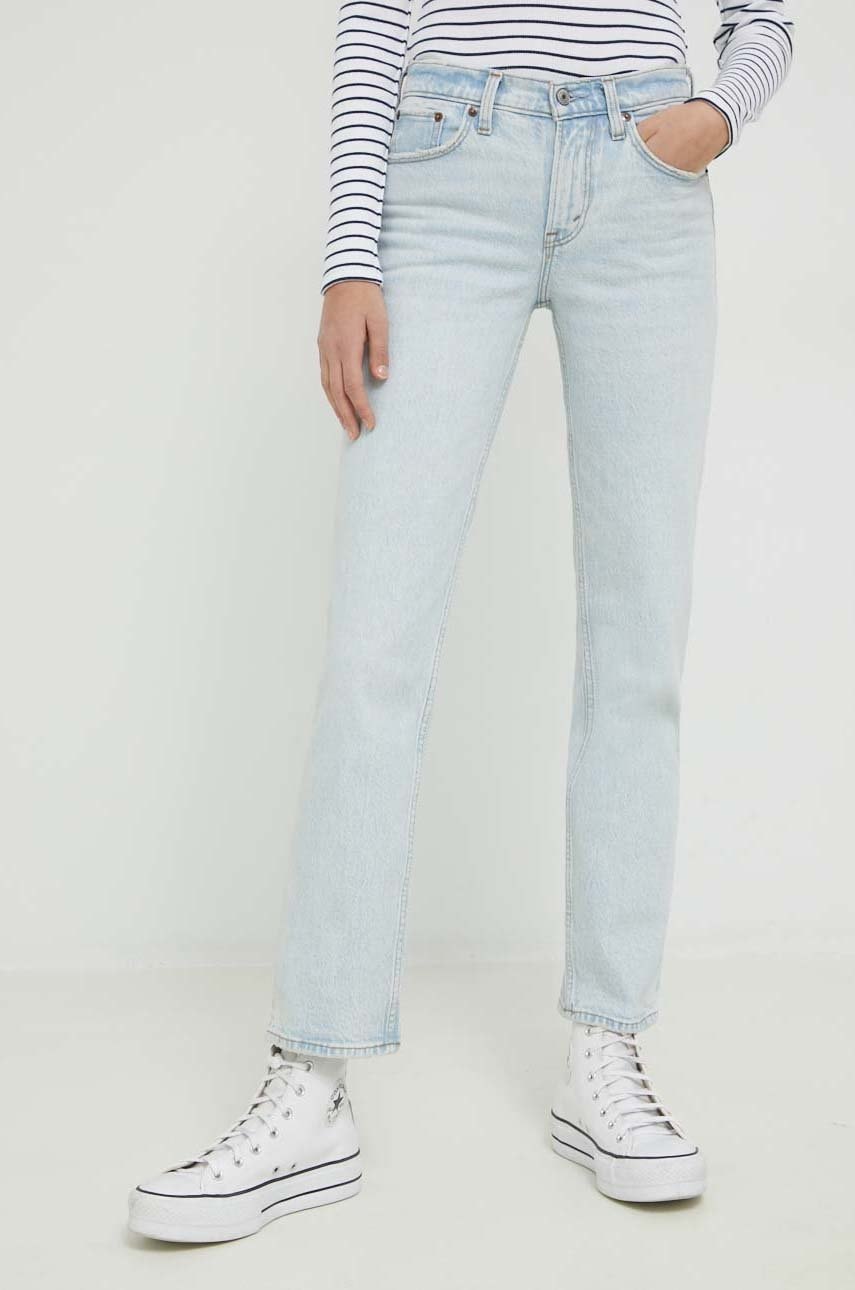 Abercrombie & Fitch jeansi femei medium waist