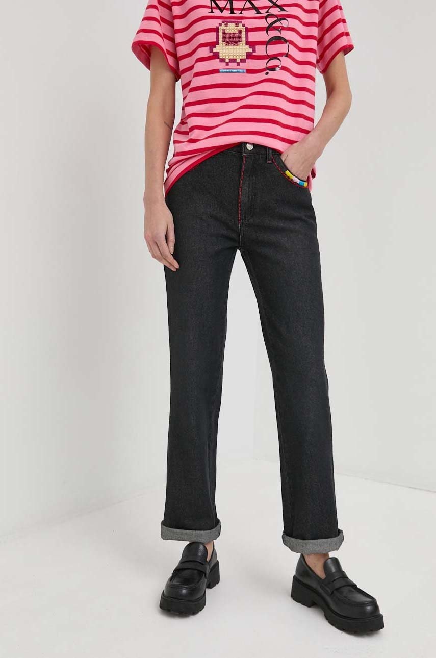 Max&co. jeansi x tamagotchi femei high waist
