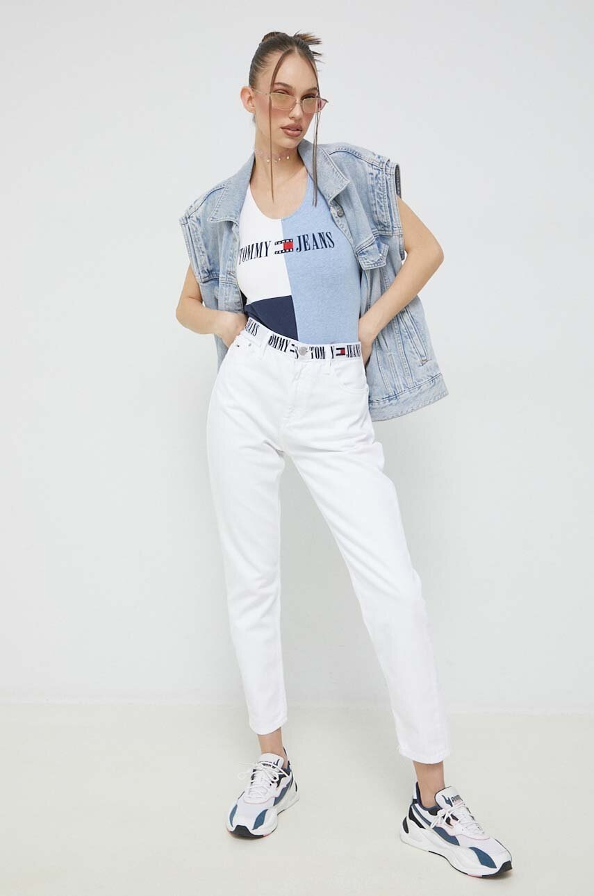 

Джинсы Tommy Jeans женские высокая посадка