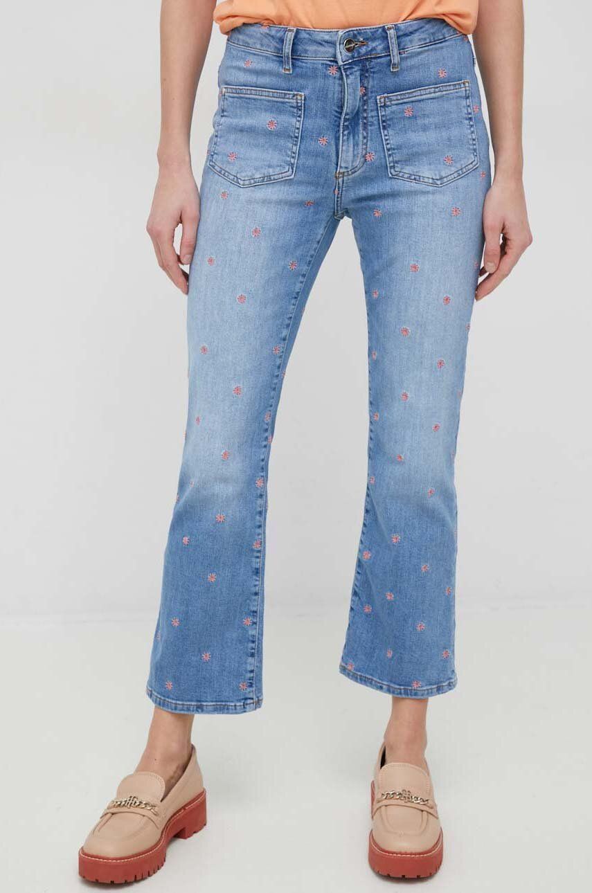 Rich & Royal jeansi femei high waist answear.ro