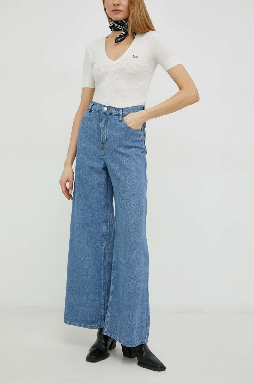 Lee Jeansi Drew Femei High Waist, Damskie High Waist