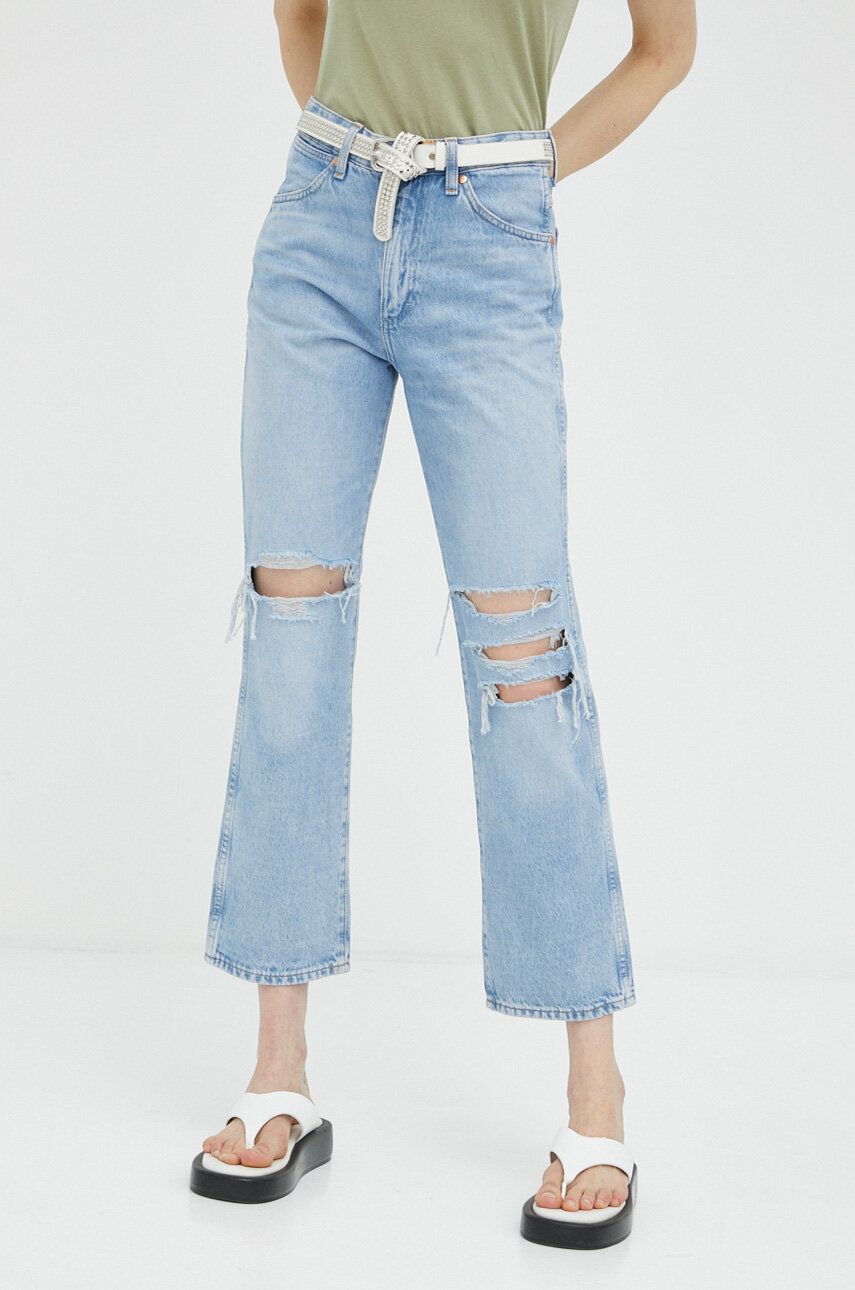 Wrangler jeansi Wild West femei high waist Pret Mic answear.ro imagine noua gjx.ro