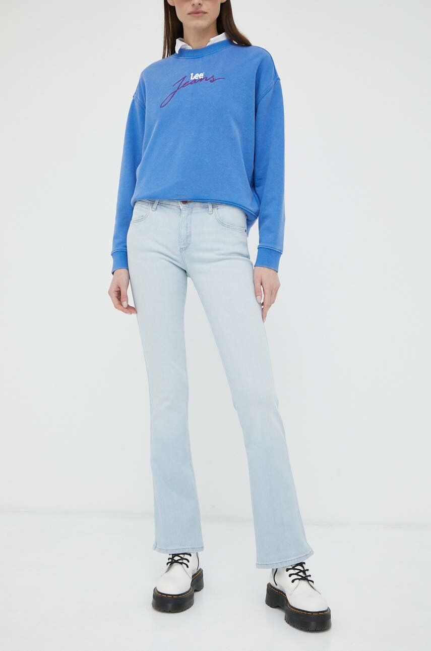 Wrangler jeansi Bootcut femei medium waist