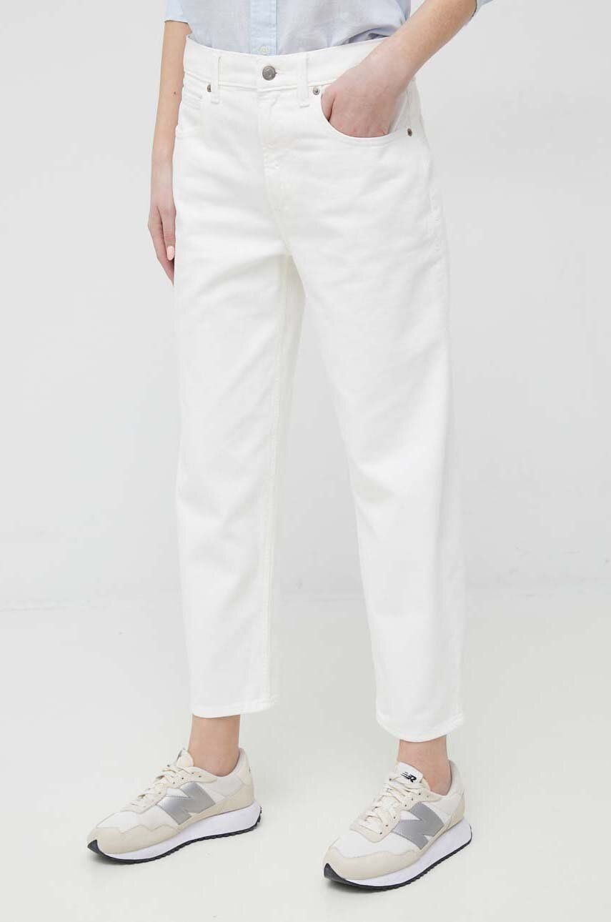 GAP jeansi Barrel Jean femei high waist answear.ro