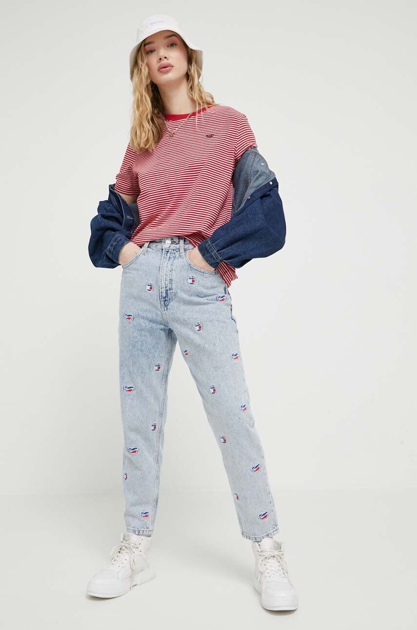 

Джинси Tommy Jeans жіночі висока посадка