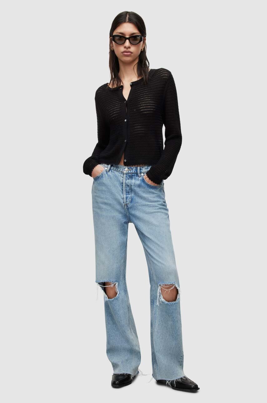 

Джинсы AllSaints женские высокая посадка