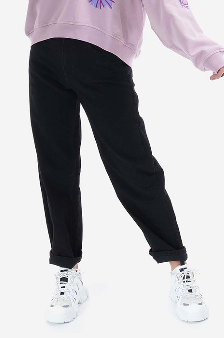 MCQ jeans femei high waist 648435RRR211000-BLACK MCQ jeans femei high waist 648435RRR211000-BLACK