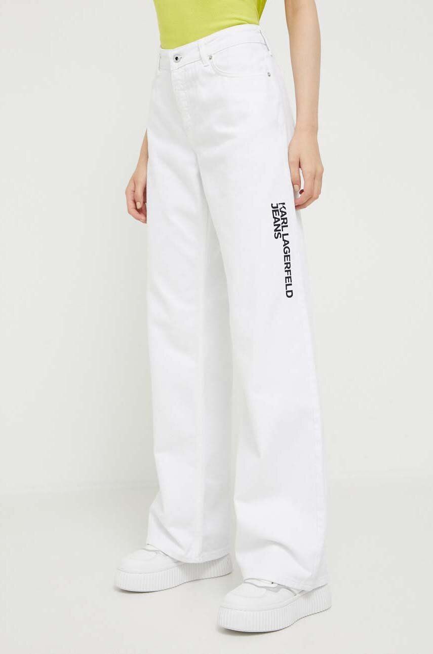 Karl Lagerfeld Jeans jeansi femei medium waist