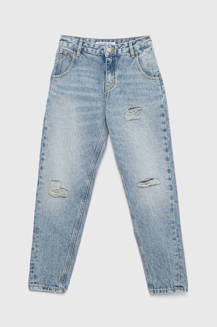 

Детски дънки Calvin Klein Jeans в, Син