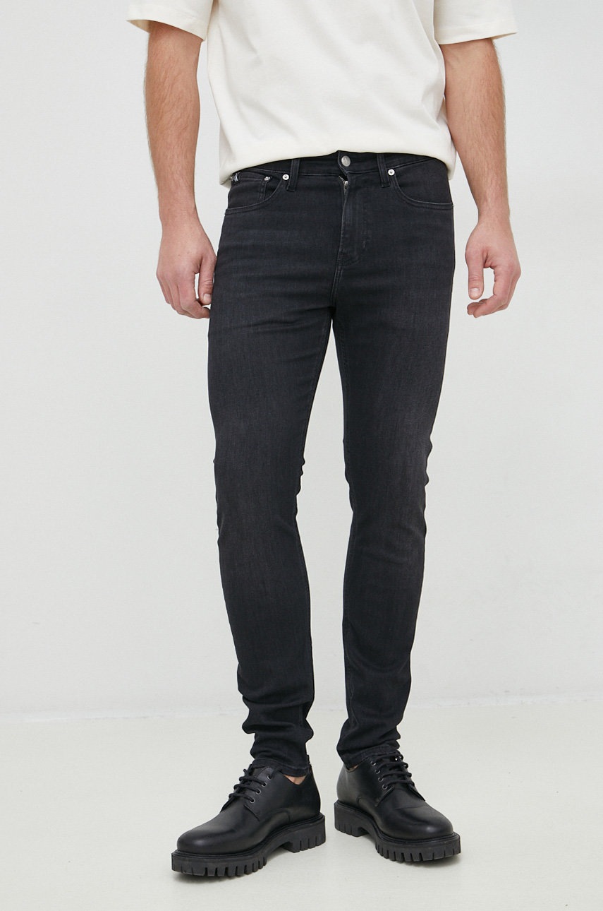 

Дънки Calvin Klein Jeans в, Черен