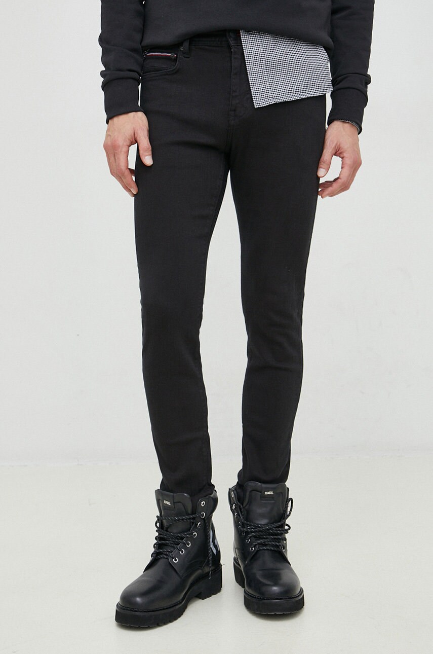 

Дънки Tommy Hilfiger Layton, Черен