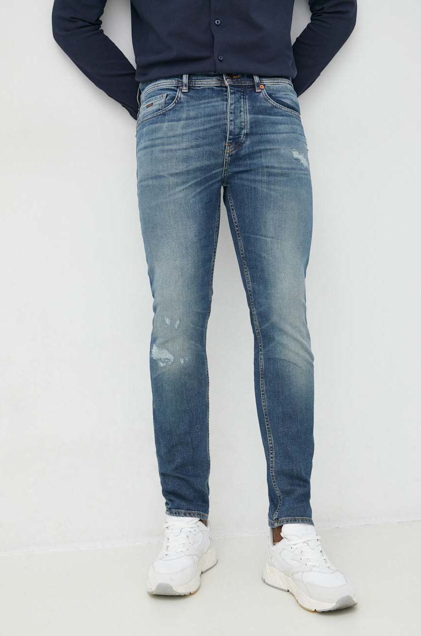 BOSS jeansi Taber BOSS ORANGE barbati answear.ro