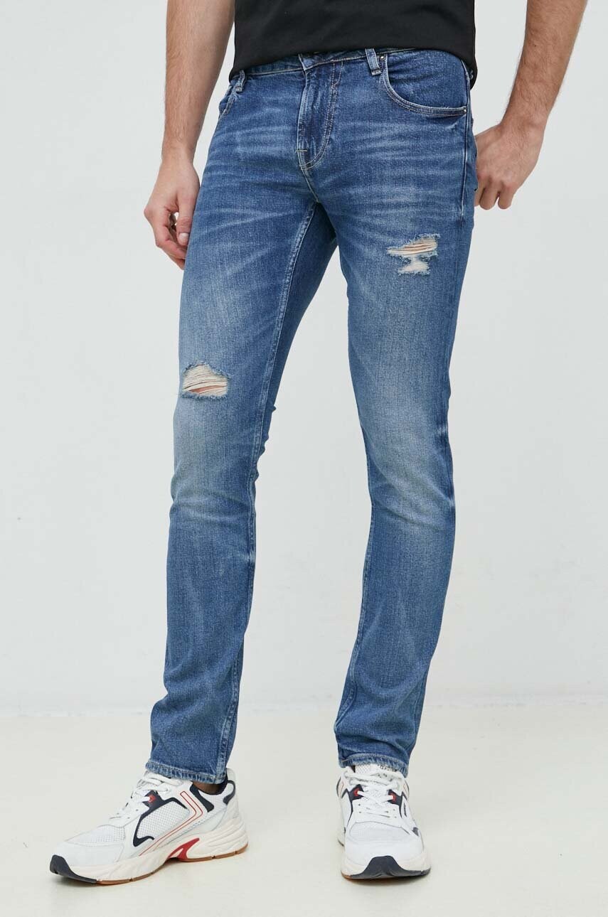 

Дънки Guess в, Син