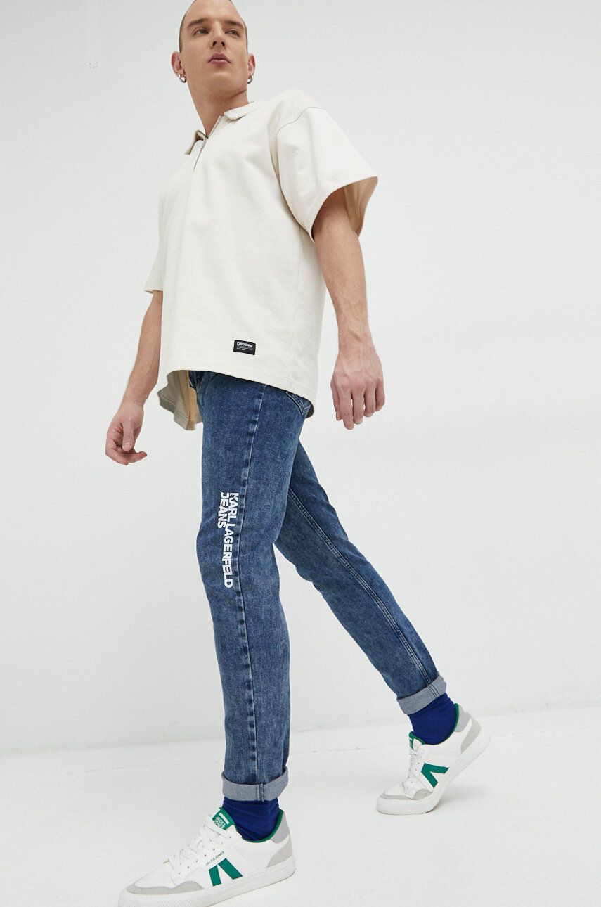 Karl Lagerfeld Jeans jeansi barbati