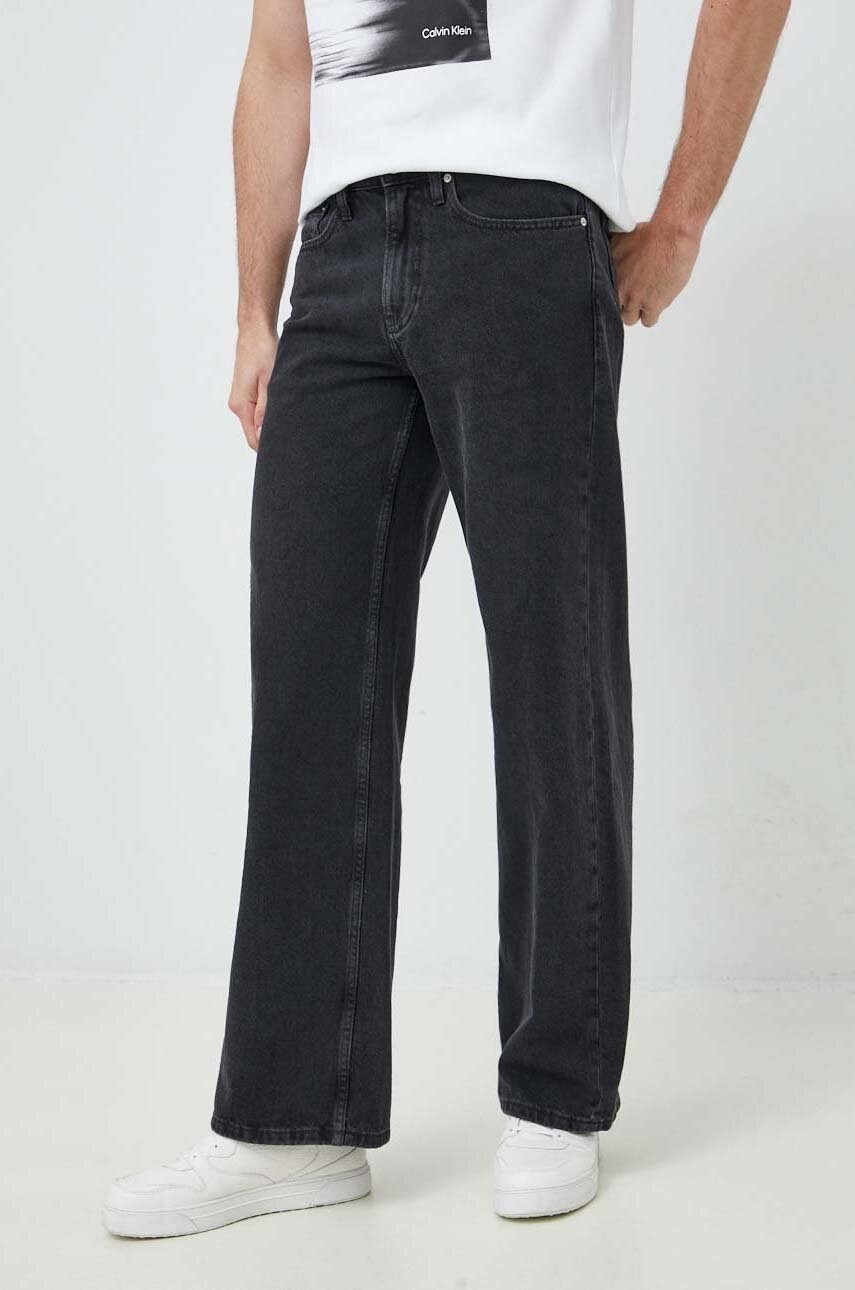 

Дънки Calvin Klein Jeans в, Черен