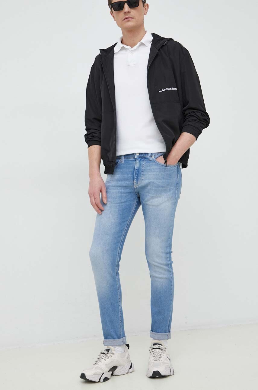 

Дънки Calvin Klein Jeans в, Син