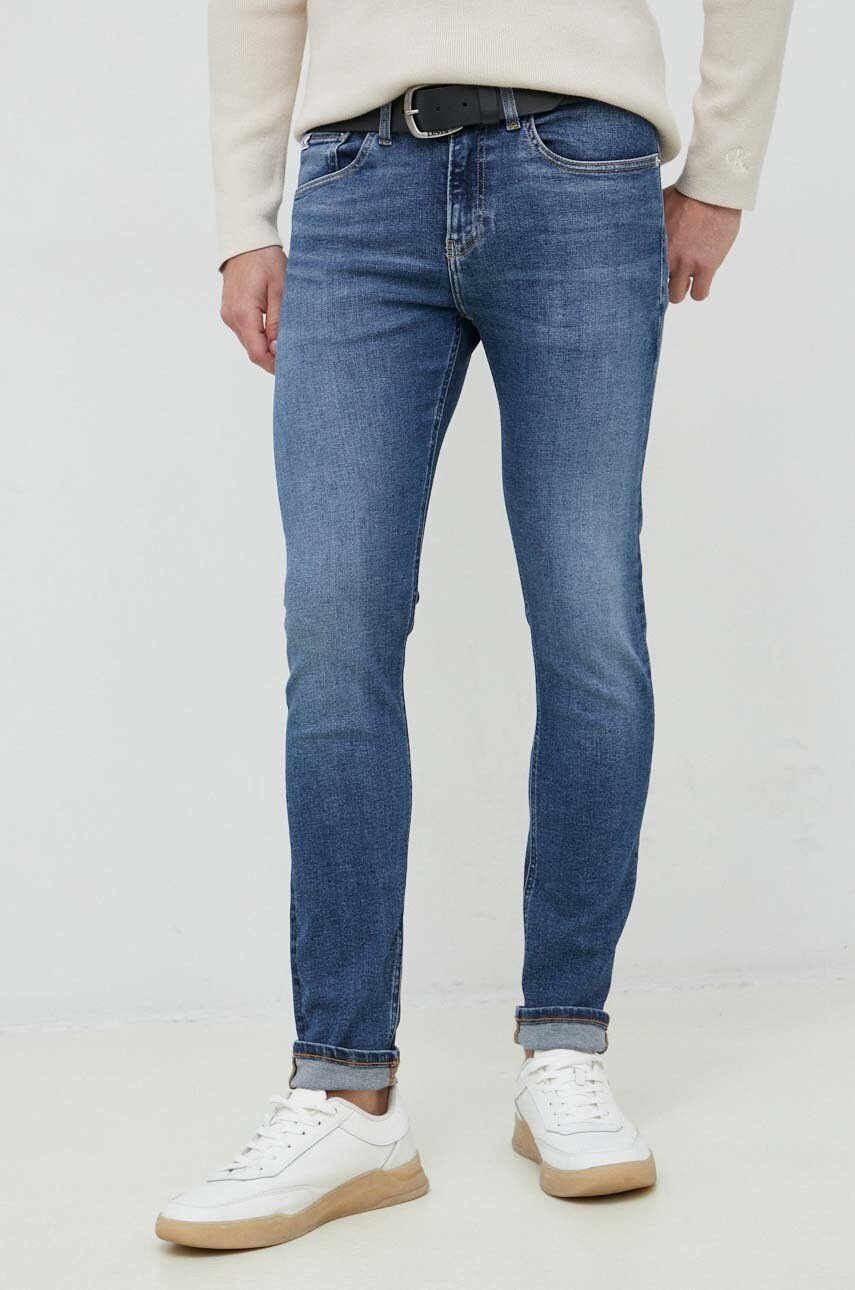 

Дънки Calvin Klein Jeans в, Син