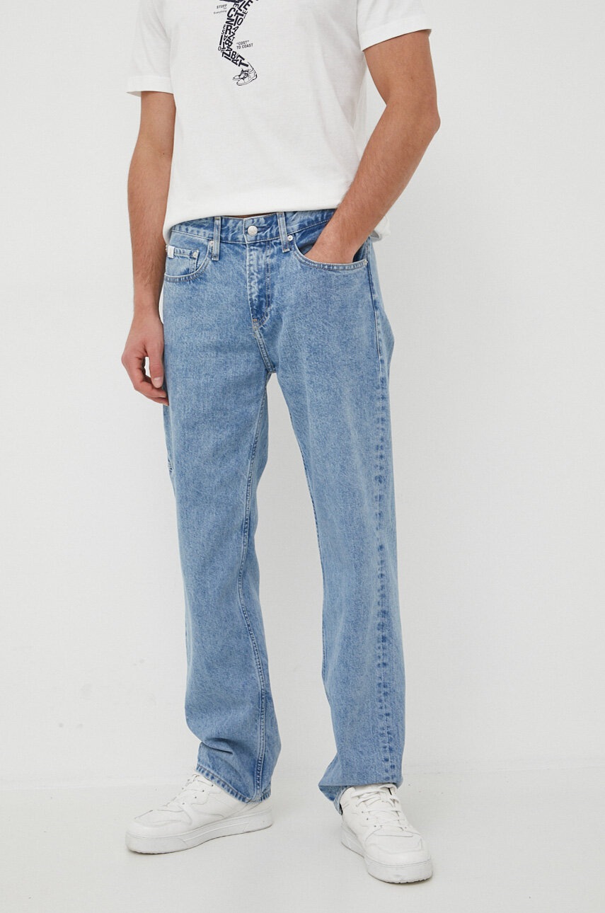 

Дънки Calvin Klein Jeans в, Син