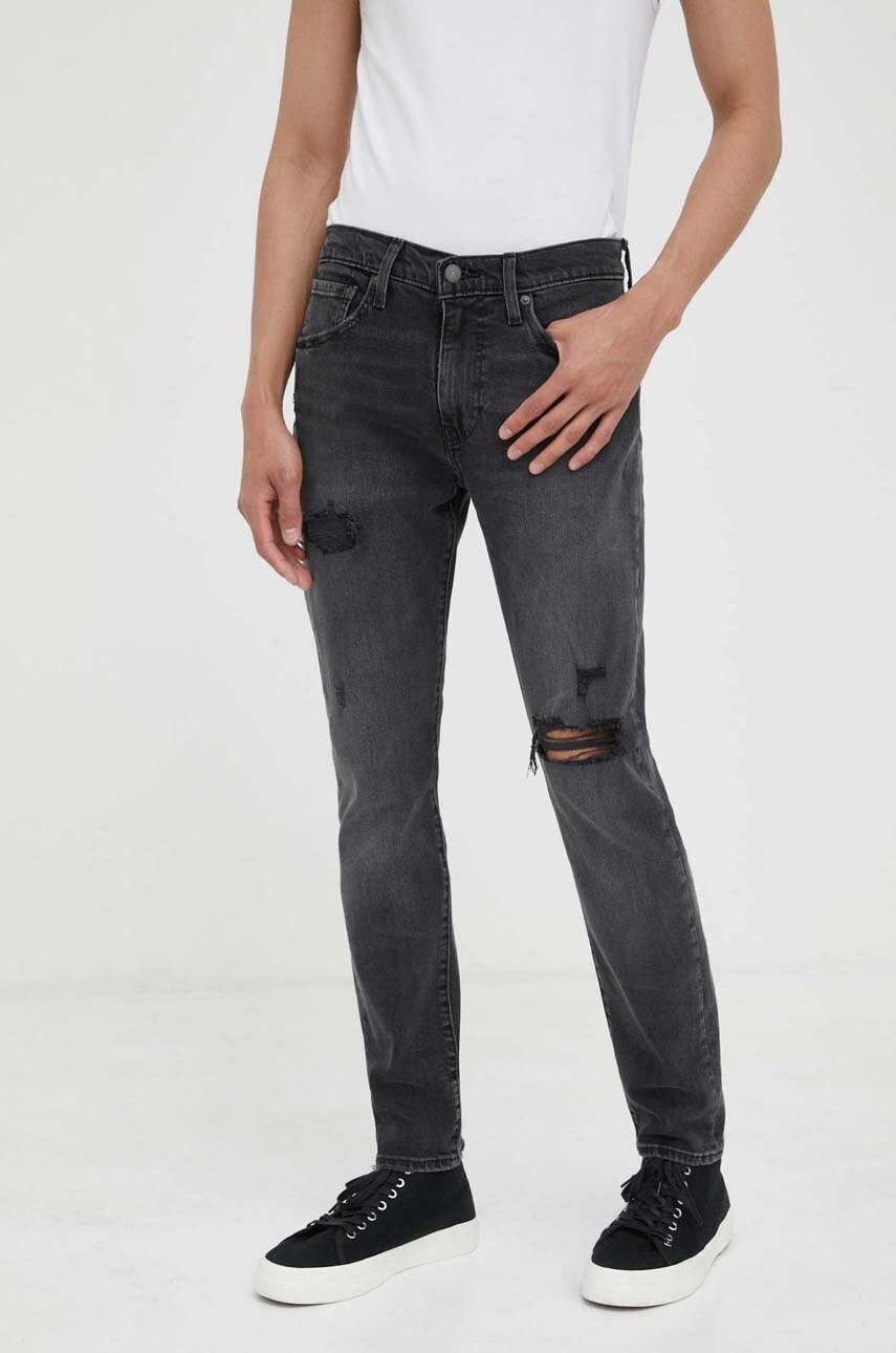 Levi's Jeansi 512 Slim Taper Barbati, Culoarea Gri