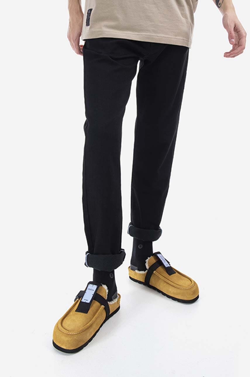 MCQ jeans bărbați, culoarea negru 623398RRR211000-BLACK MCQ jeans bărbați, culoarea negru 623398RRR211000-BLACK