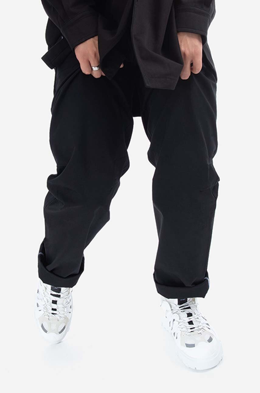 MCQ jeans bărbați, culoarea negru, drept 646536RQP101000-BLACK MCQ jeans bărbați, culoarea negru, drept 646536RQP101000-BLACK
