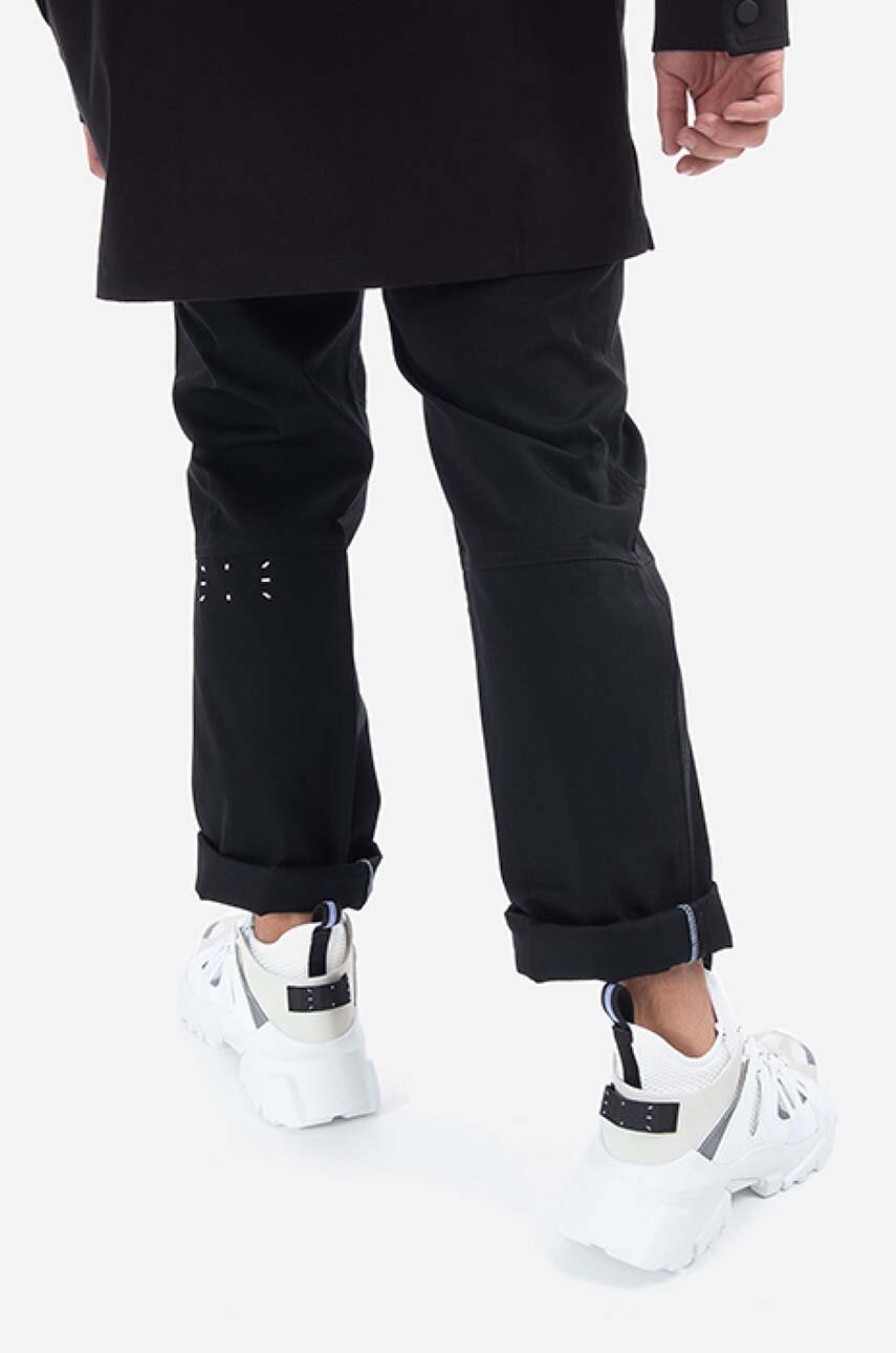 Джинси MCQ чоловічі колір чорний пряме 646536RQP101000-BLACK 