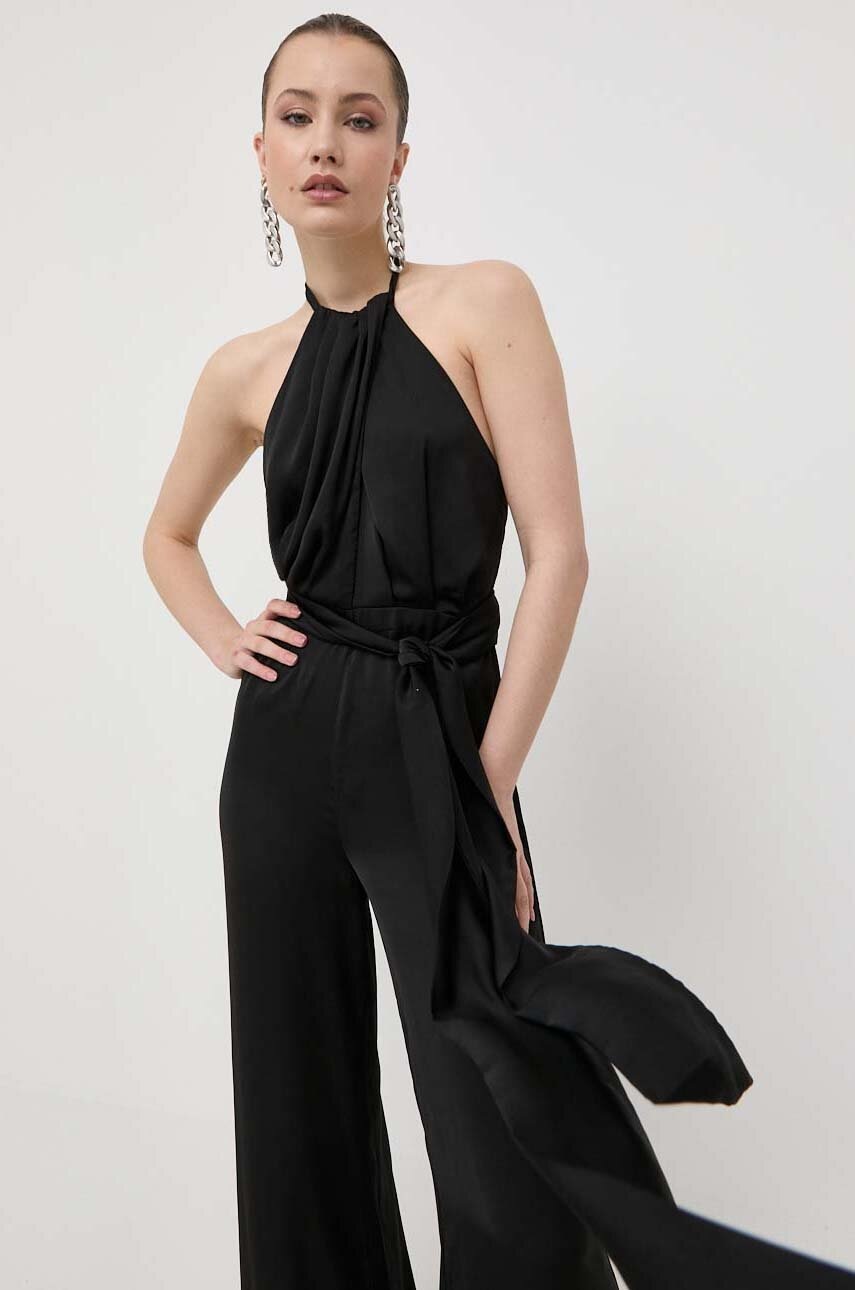 

Комбинезон Pinko цвет чёрный овальное декольте
