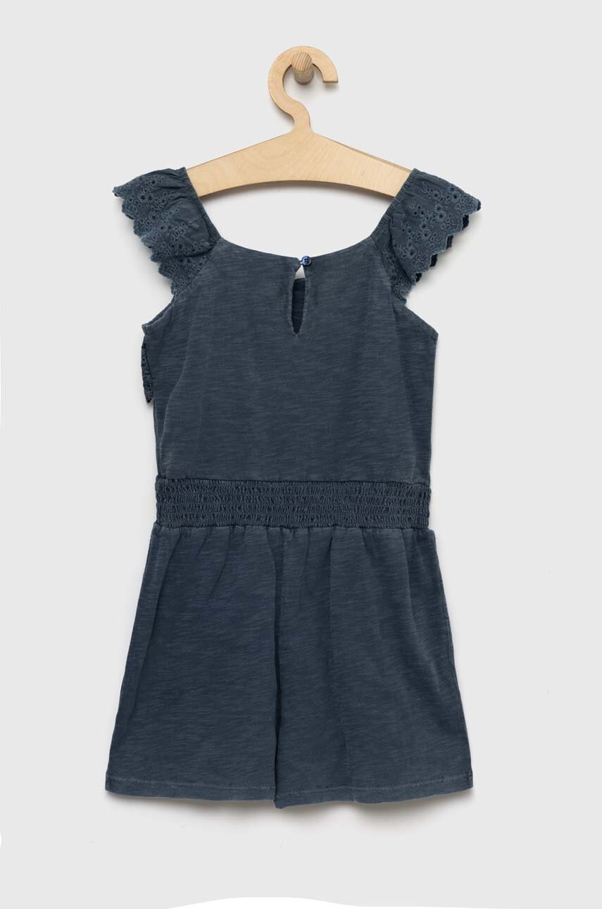 Детский хлопковый комбинезон Guess цвет синий хлопковый в Николаеве Детский хлопковый комбинезон Guess цвет синий хлопковый в Николаеве