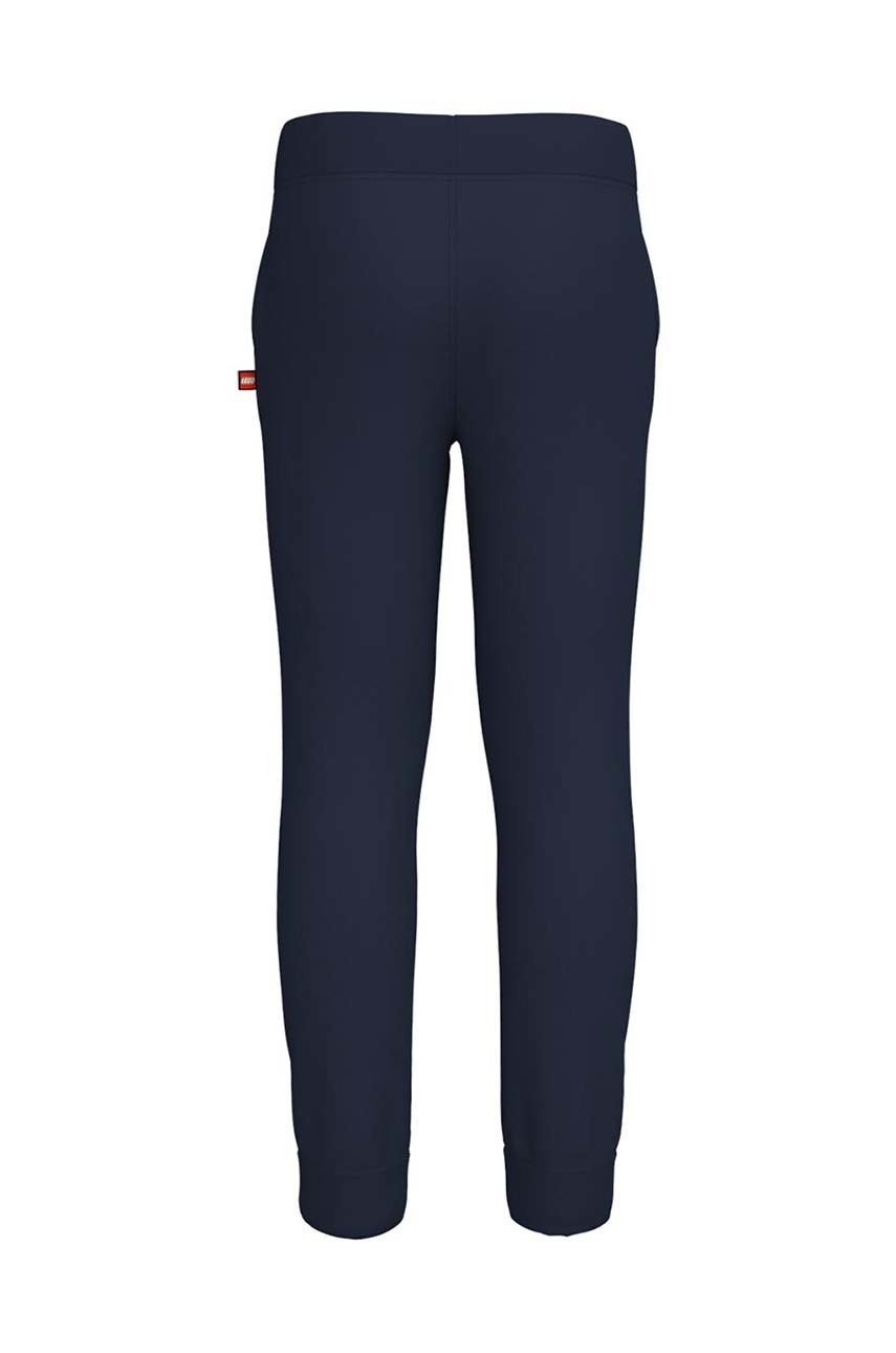 Детские спортивные штаны Lego x Harry Potter цвет синий с принтом