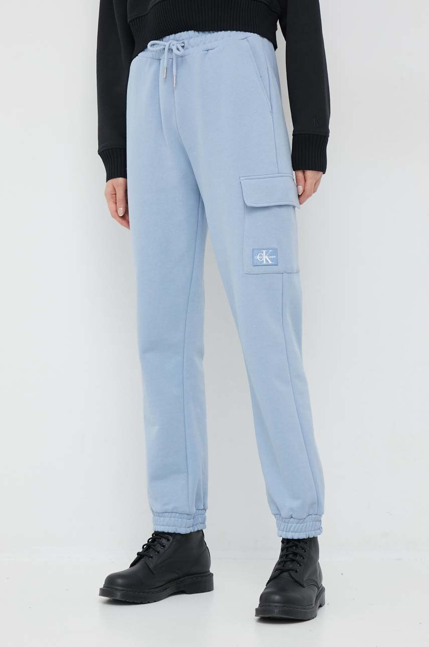 Levně Bavlněné tepláky Calvin Klein Jeans