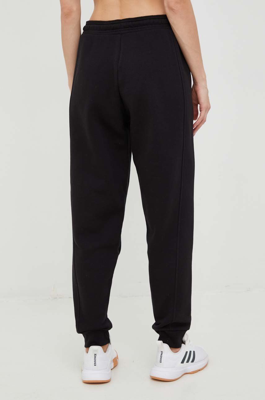 Adidas Pantaloni De Trening Femei, Culoarea Negru, Neted