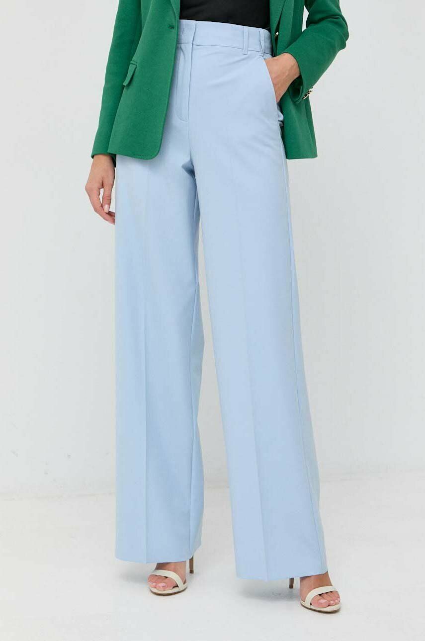 Marella pantaloni femei, drept, high waist Pret Mic answear.ro imagine noua gjx.ro
