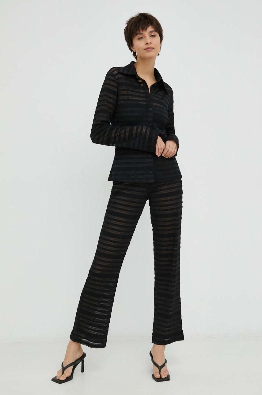 Παντελόνι Résumé χρώμα: μαύρο φωτογραφία