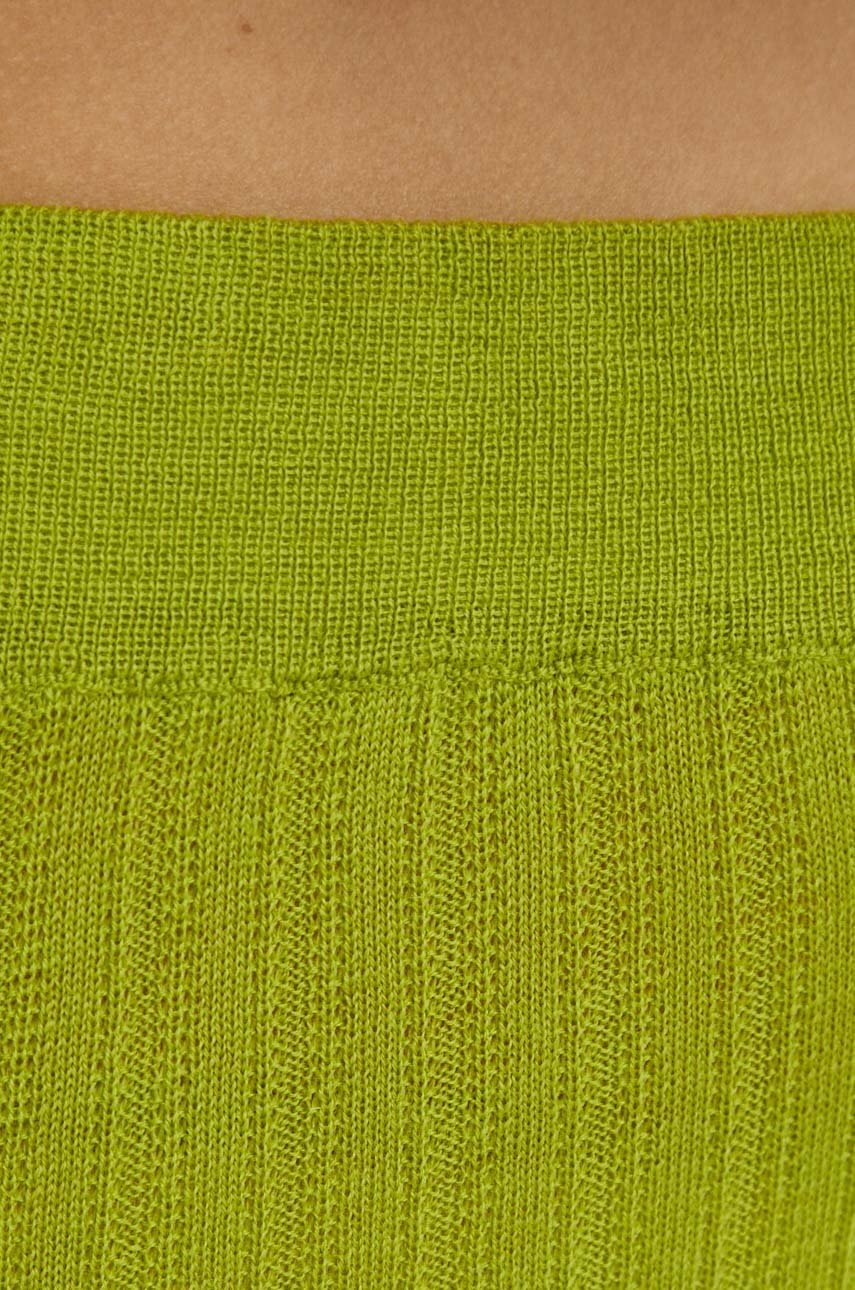 Μάλλινο παντελόνι Résumé χρώμα: πράσινο φωτογραφία