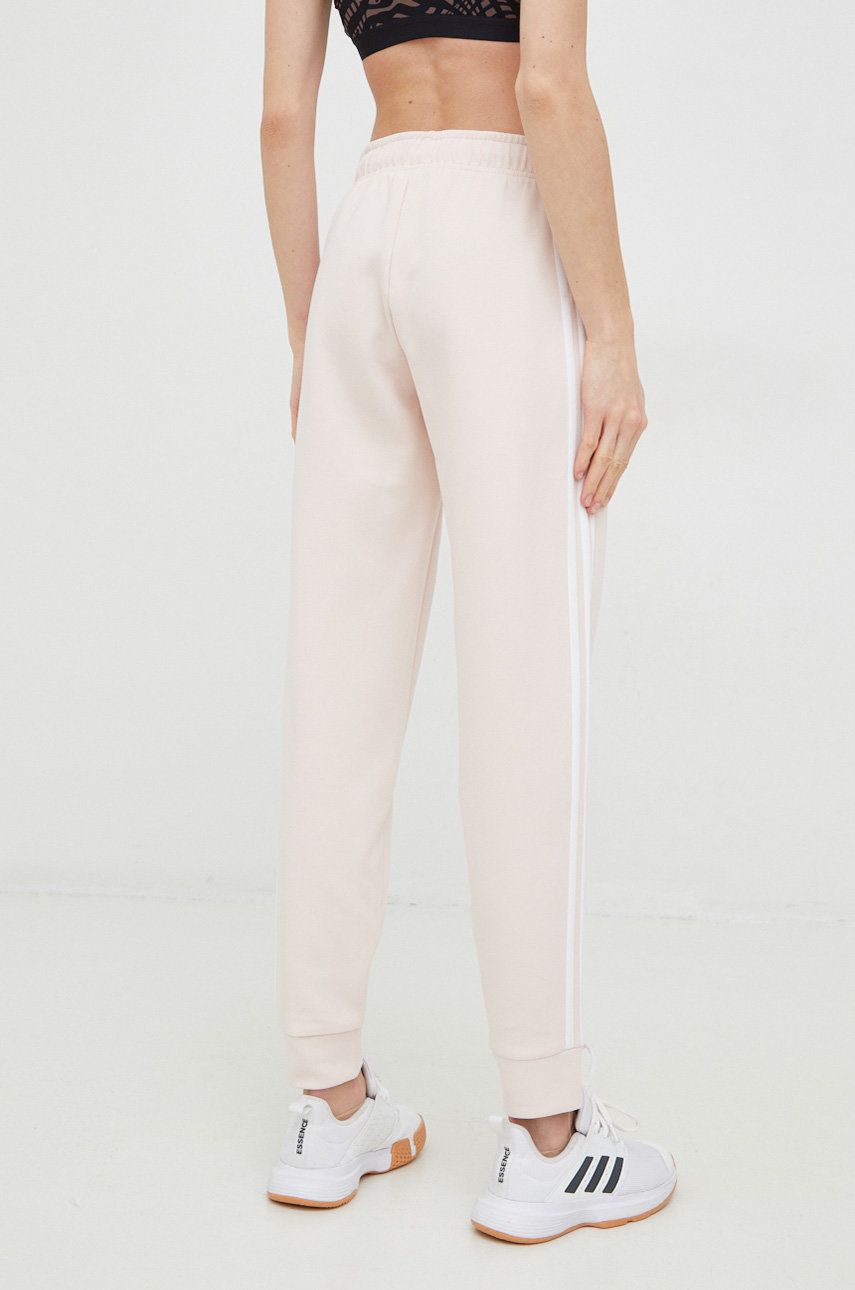 Adidas Pantaloni De Trening Femei, Culoarea Roz, Neted