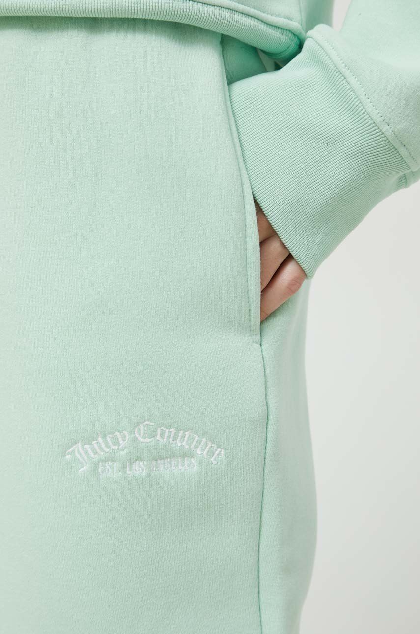 Donji dio trenirke Juicy Couture za žene, boja: zelena, s aplikacijom