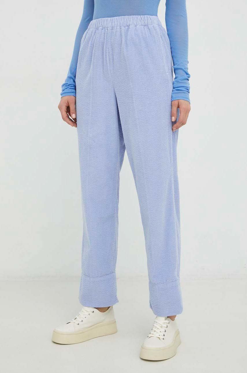 American Vintage pantaloni de catifea cord femei, drept, high waist Femei 2023-09-27