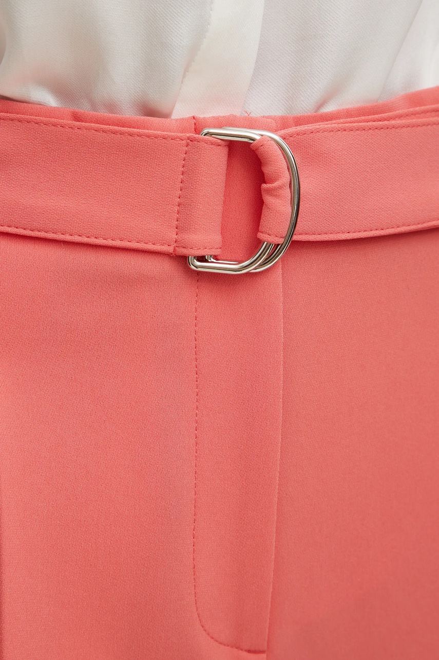 Παντελόνι BOSS χρώμα: ροζ φωτογραφία