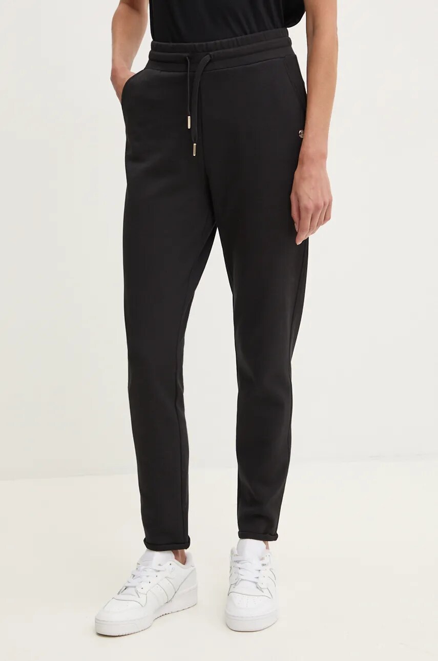Joop! pantaloni de trening culoarea negru, neted